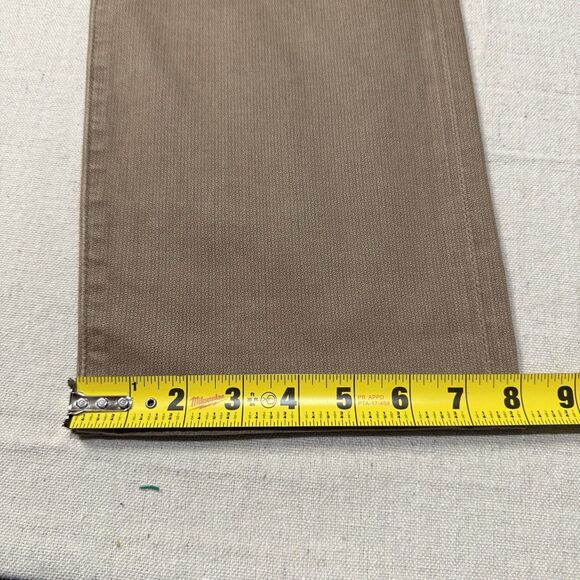 AG Adriano Goldschmied Pants Mens Everett 36x32 Brown Sueded Soft Slim Straight - Picture 6 of 8